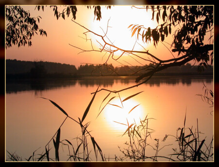 Закат в рыбацком раю