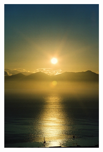 The beginning of calmness.