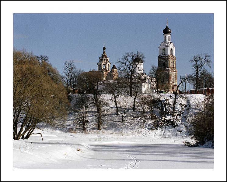 Киржач. Вид на Благовещенский монастырь