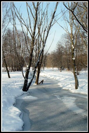 На речке