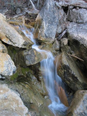 Вершина водопада