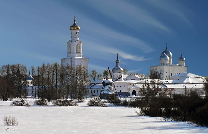 Юрьев монастырь. Полдень.