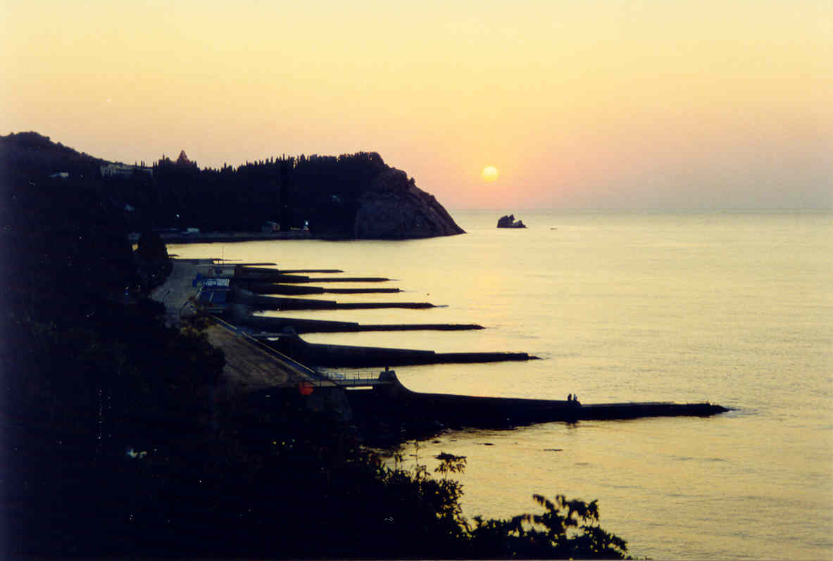 Закат в Каросане