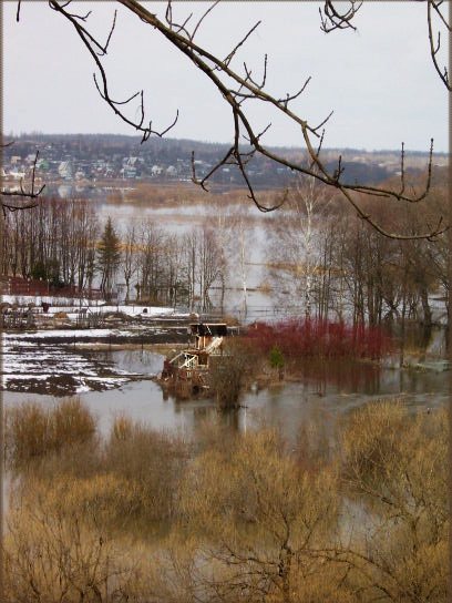 Город медленно, но верно уплывает…