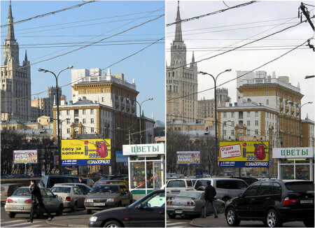 Прелесть и динамизм московской рекламы