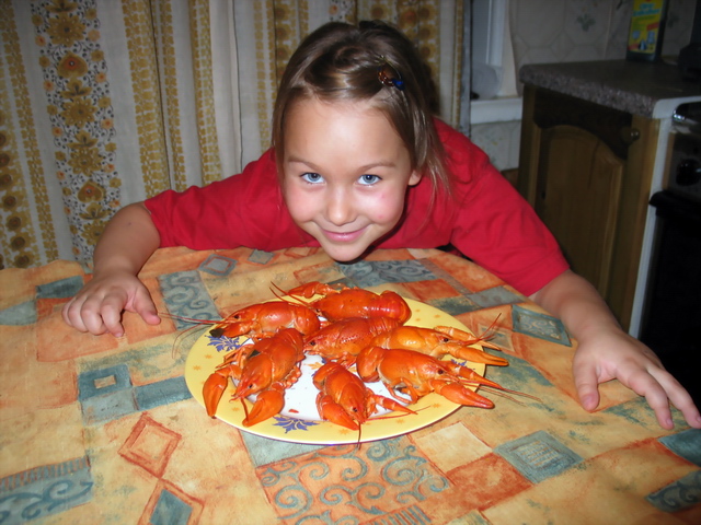 А папе только пиво...:)