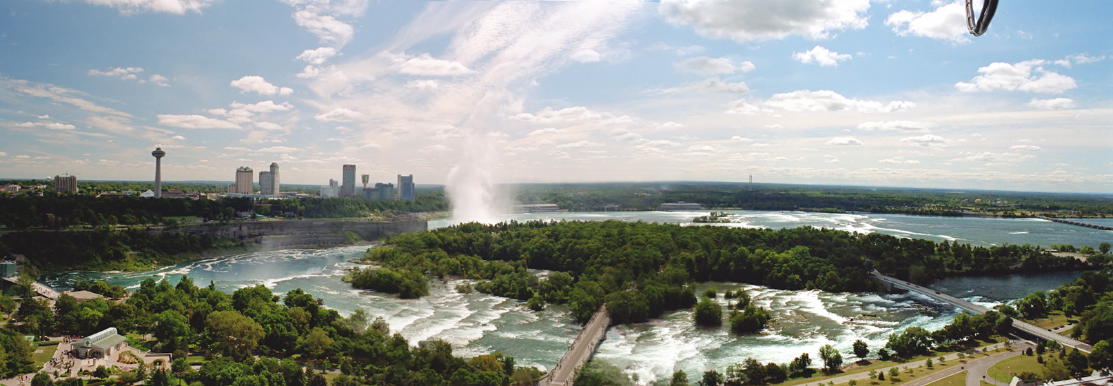 Панорама Niagara Falls