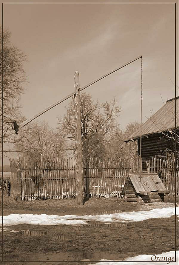 Весна в деревне...