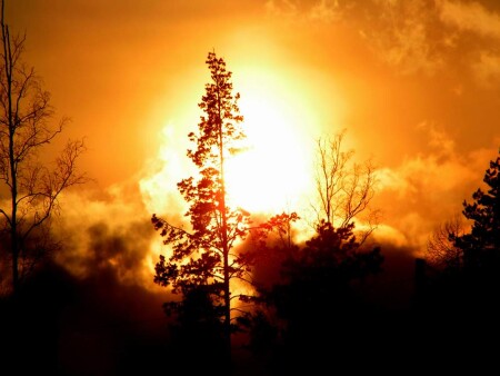 Закат солнца вручную