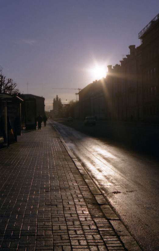 Утро моего города