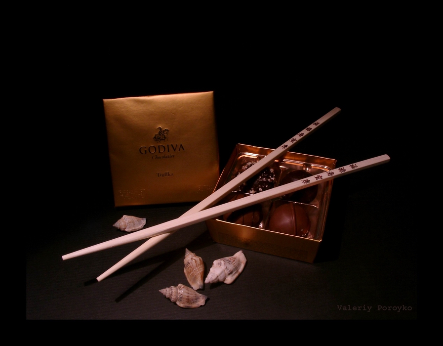 Oriental flavor for Godiva chocolate...