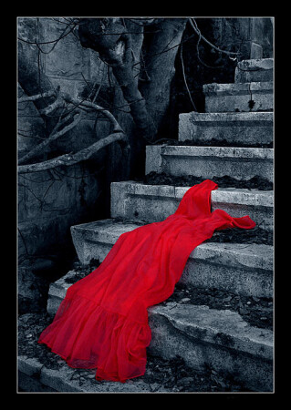 Red dress