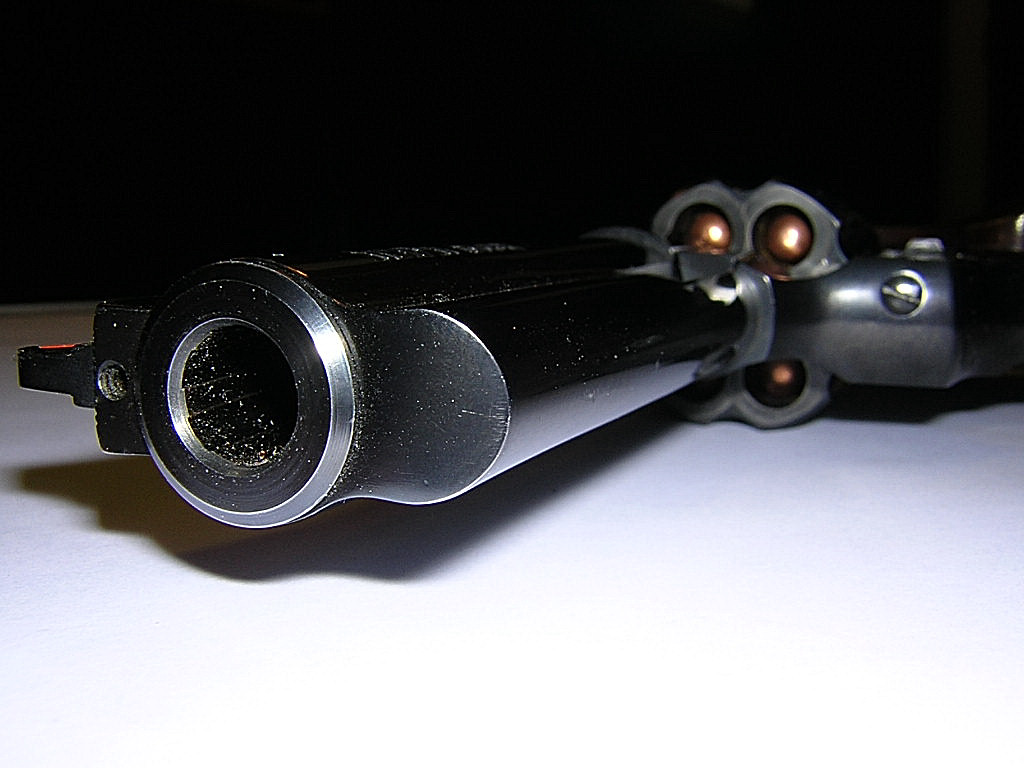 Попытка рекламного фото ALFA STEEL 4&quot; .357 MAgnum