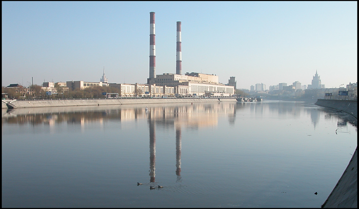 город,вода,тепло