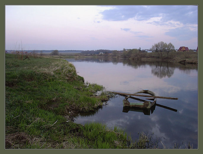 Вечером на реке