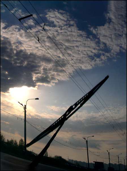 Дворник из поднебесья..