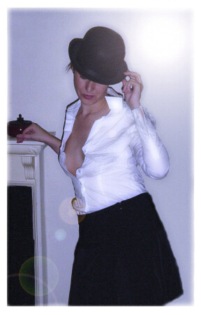 девочка в шляпе