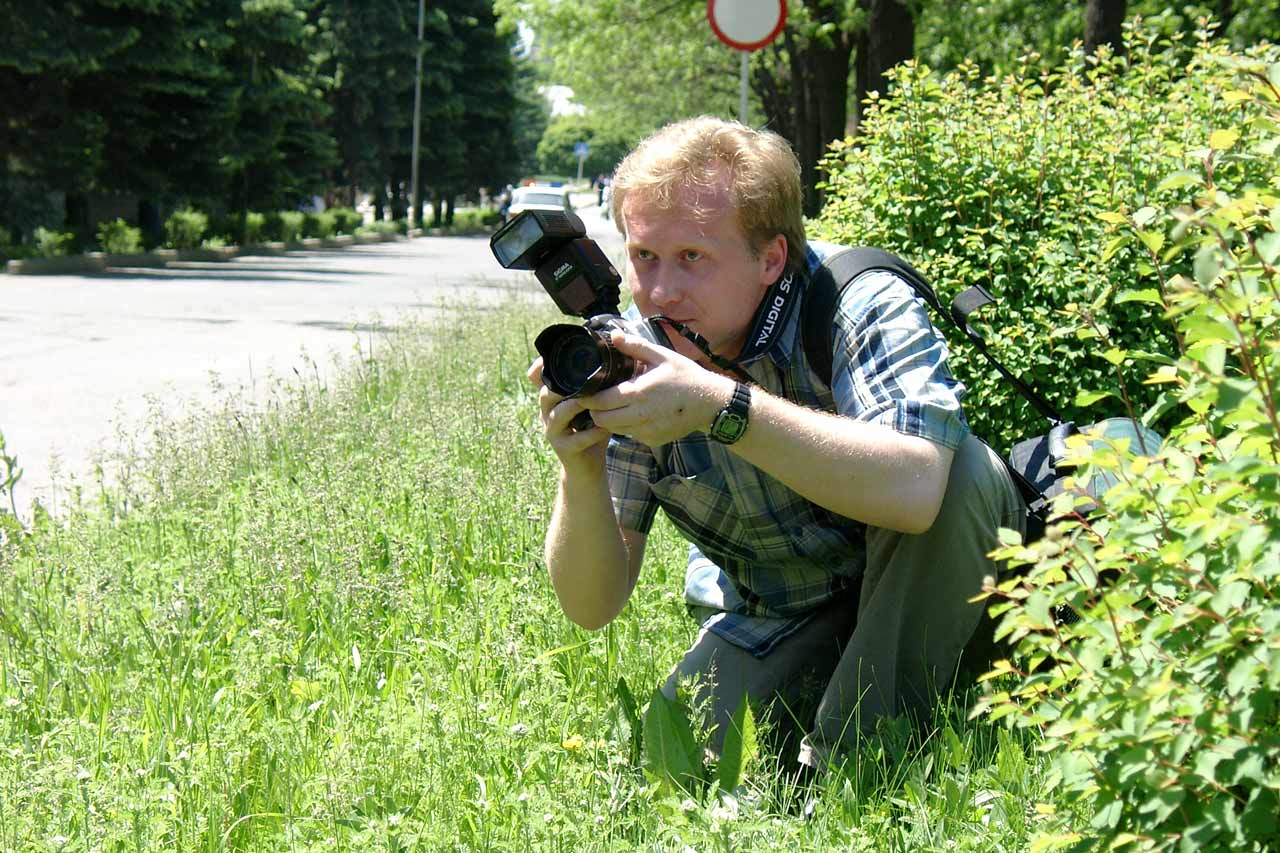 Сезон охоты на кадр.