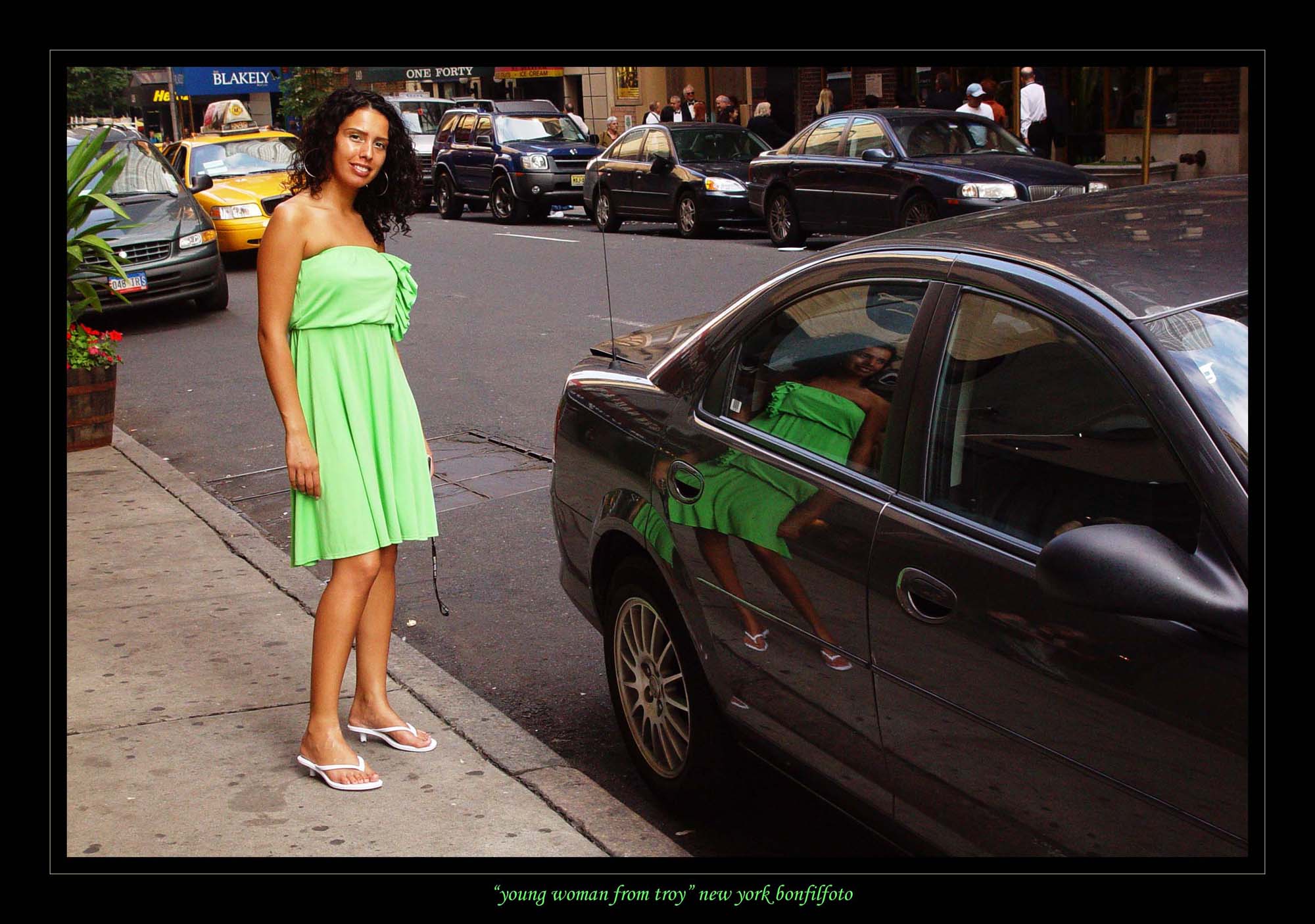 &quot;МОЛОДАЯ ЖЕНЩИНА В ЗЕЛЕНОМ&quot;NEW YORK