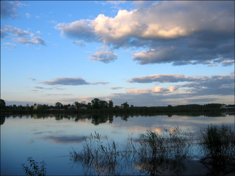 вечерело