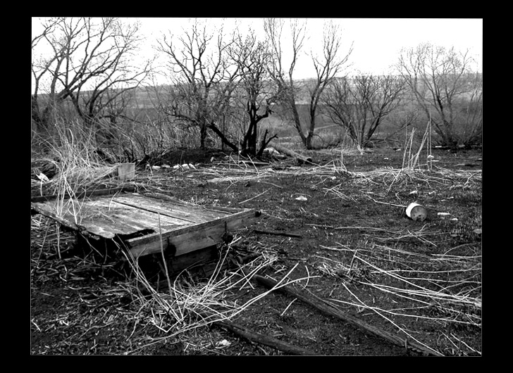где то здесь была лошадь…
