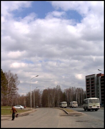 По дороге с облаками...