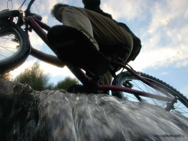 Riding on the Waterfall