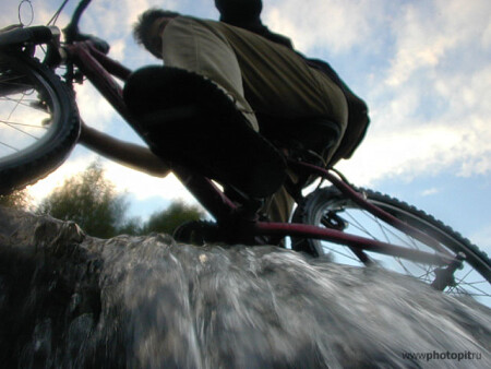 Riding on the Waterfall