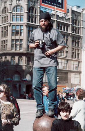 Фотограф на шаре