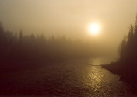 Рассвет на Оланге (Полярный круг)