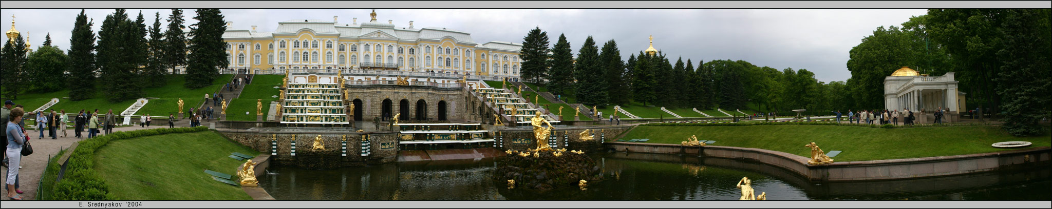 панорама из Петергофа