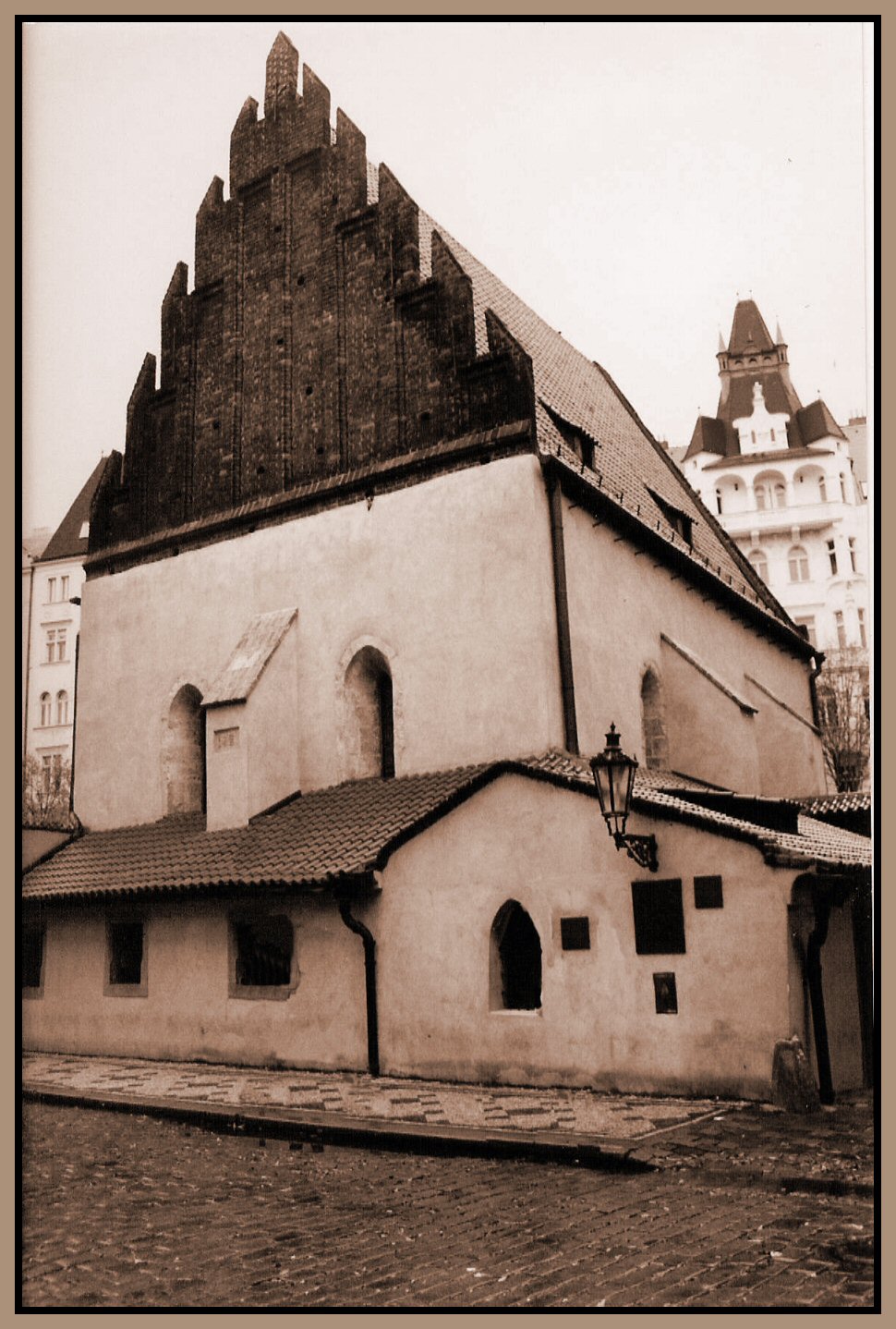Прага.Староновая синагога.