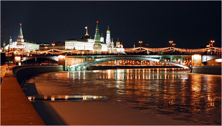 Огни Москвы.