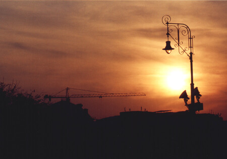 Закат над ... ?!