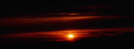 весенний закат