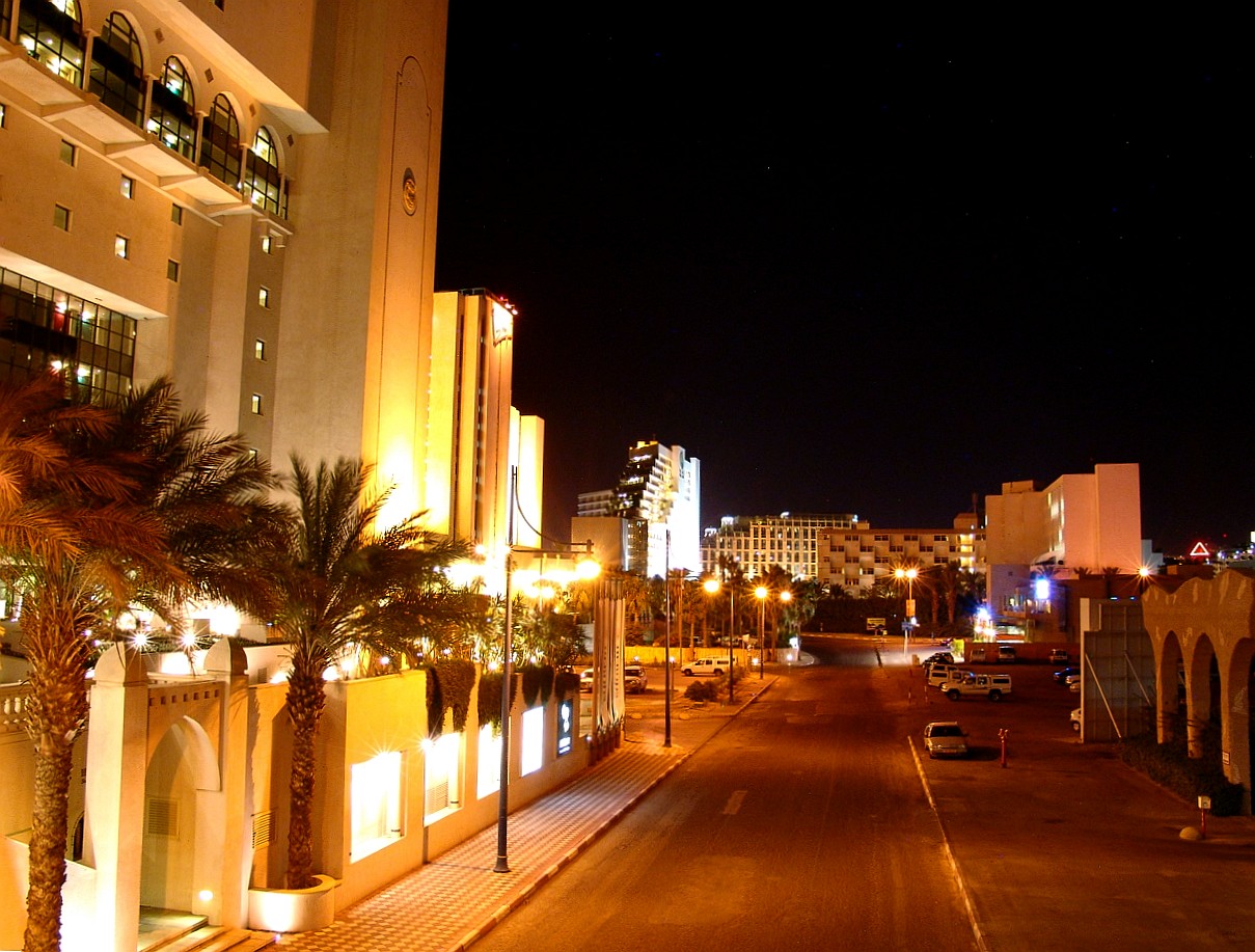 Eilat. На улице тихо и тепло