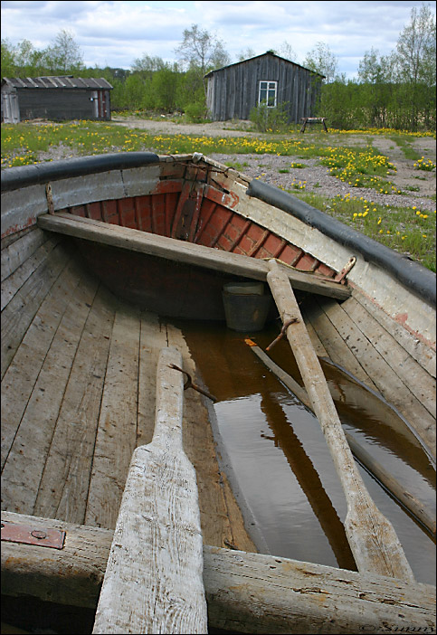 Рыбачьи лодки