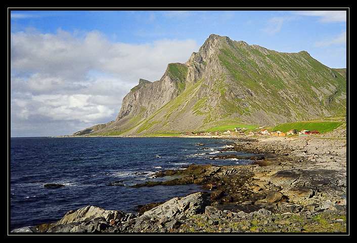 Lofoten islands (5). Открытка из Норвегии