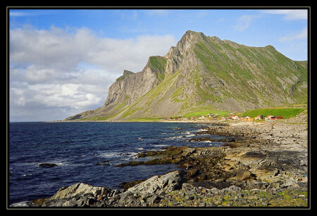 Lofoten islands (5). Открытка из Норвегии
