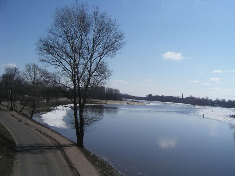 Морозный апрельский день