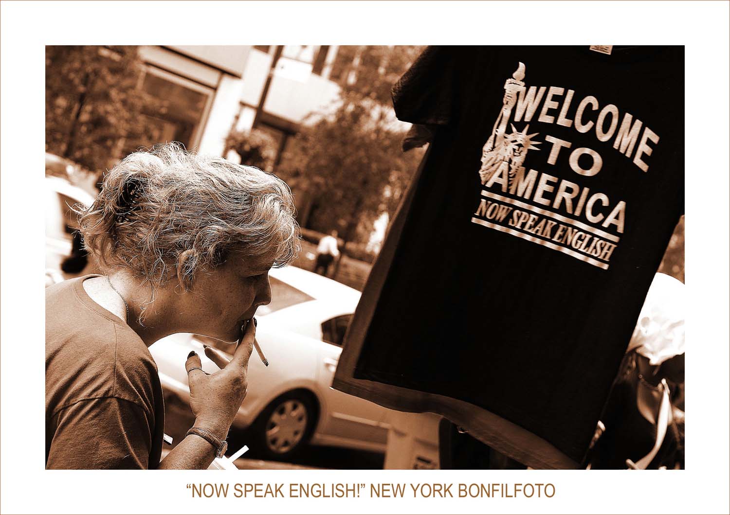&quot;NOW SPEAK ENGLISH&quot; NEW YORK