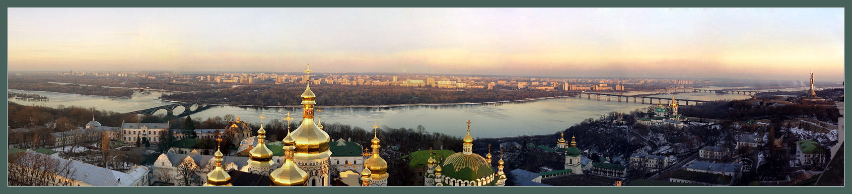 Киевско-Печерская Лавра.Панорама.