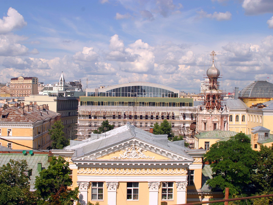 Вид на Шереметьевский Дворец