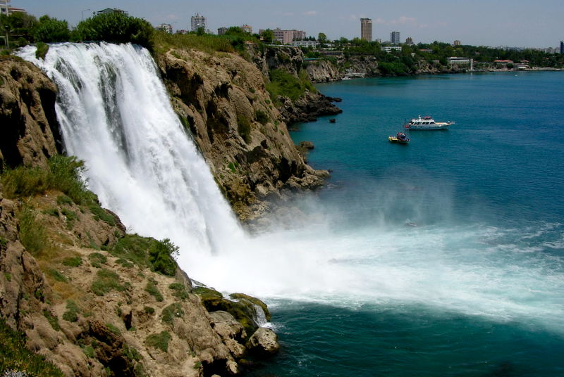 Antalya. Waterfall.