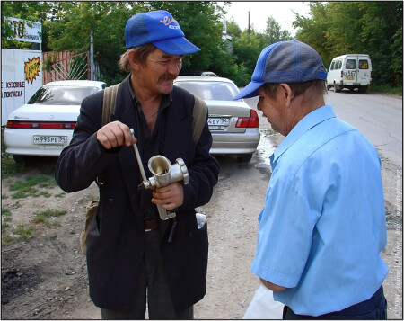 Случайная Находка у СТО: МЯСОРУБКА