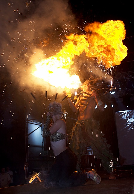 Olmeca Fire Party
