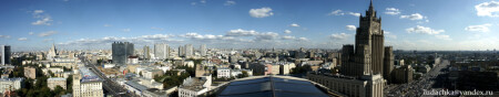 гуляя по московским крышам