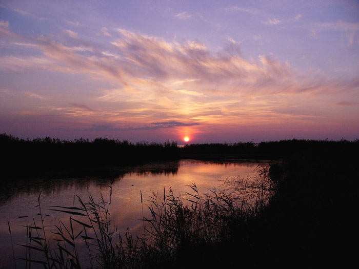 закат