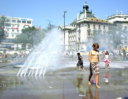 Жара в Мюнхене