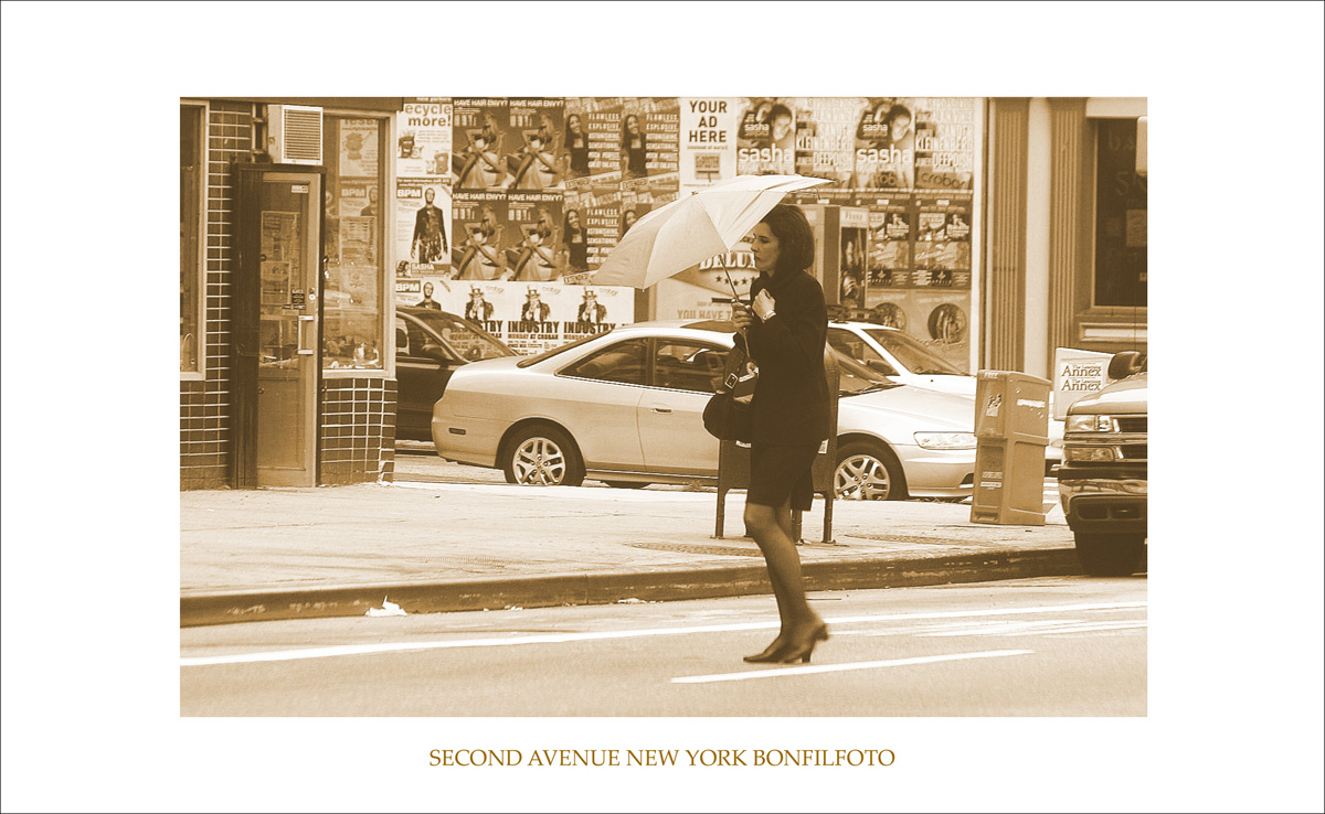 &quot;SECOND AVENUE-REGULAR DAY&quot; NEW YORK